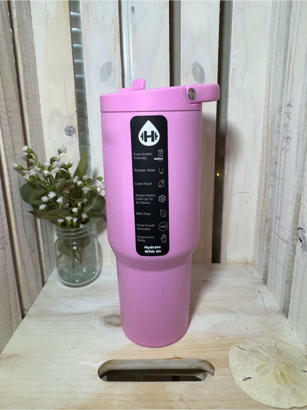 HydroJug Bubblegum Sport 32oz BNIB